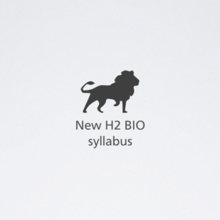 new h2 bio syllabus